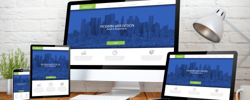 3d rendering with multidevices with responsive modern website